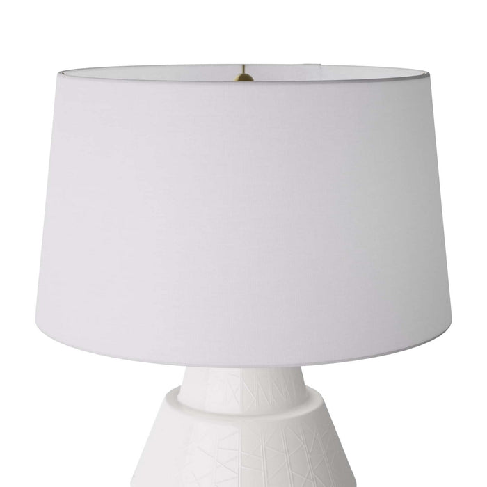 Arteriors PTE04-SH014 One Light Table Lamp, White