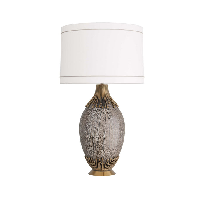 Arteriors PTI04-SH005 One Light Table Lamp, Ash Reactive