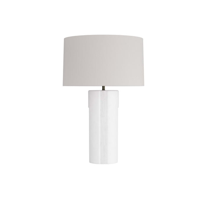 Arteriors PTS06-165 One Light Table Lamp, Matte White