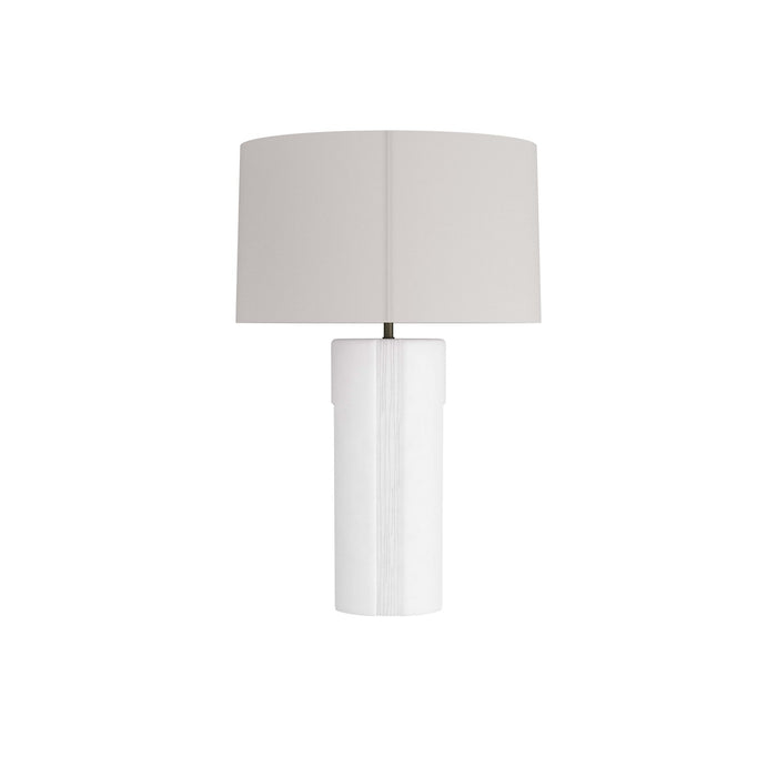 Arteriors PTS06-165 One Light Table Lamp, Matte White