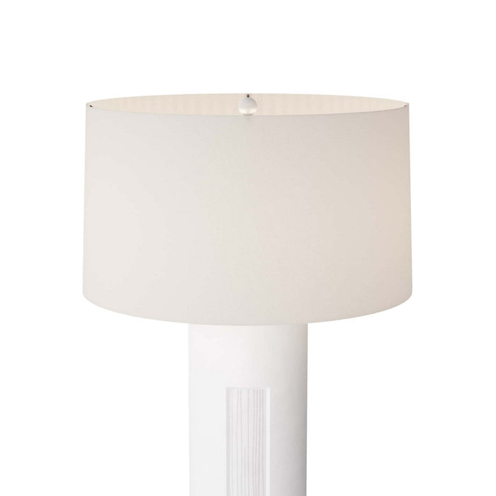 Arteriors PTS06-165 One Light Table Lamp, Matte White