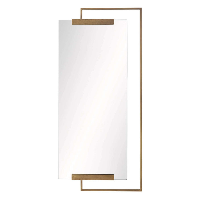 Arteriors WMI03 Mirror, Antique Brass