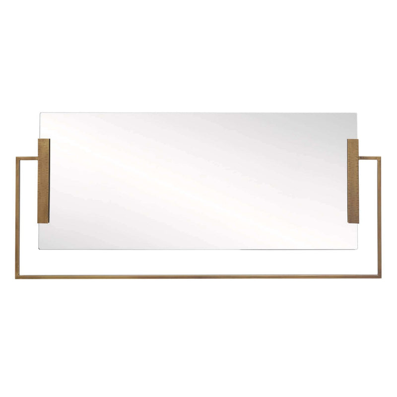 Arteriors WMI03 Mirror, Antique Brass