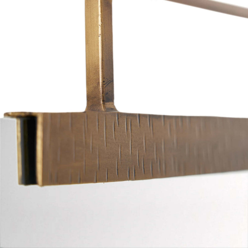 Arteriors WMI03 Mirror, Antique Brass