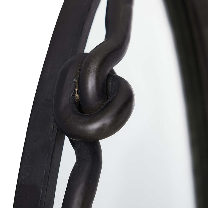 Arteriors WMI11 Mirror, Blackened Iron