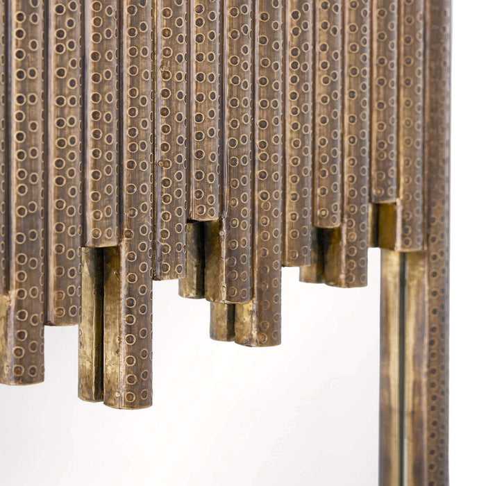 Arteriors WMI18 Mirror, Antique Brass