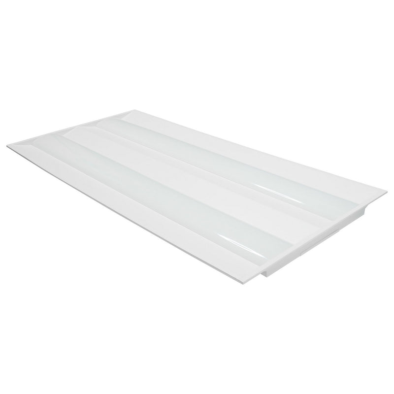 Nuvo Lighting 65-697 LED Double Basket Troffer, White