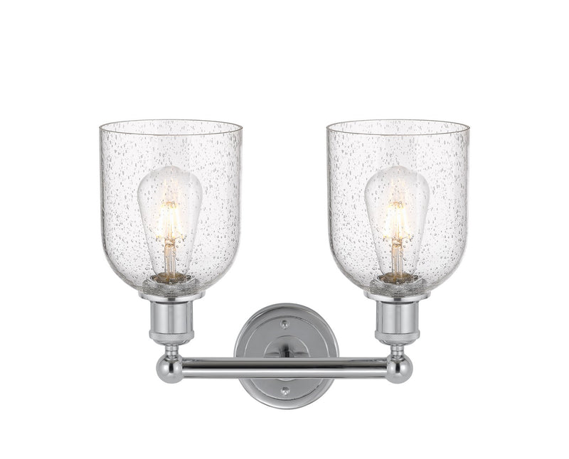 Innovations 616-2W-PC-G558-6SDY Two Light Bath Vanity, Polished Chrome
