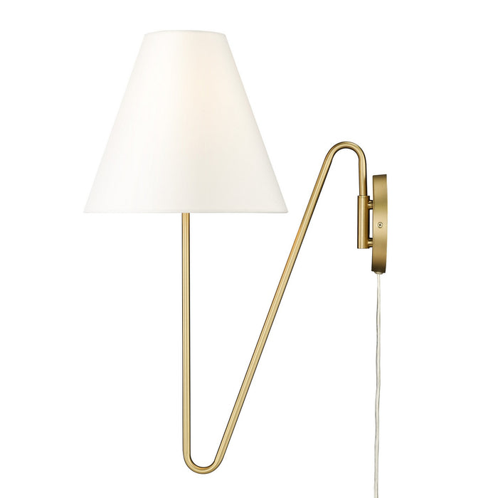 Golden 3690-A1W BCB-IL One Light Wall Sconce, Brushed Champagne Bronze