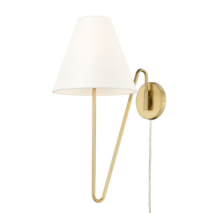 Golden 3690-A1W BCB-IL One Light Wall Sconce, Brushed Champagne Bronze
