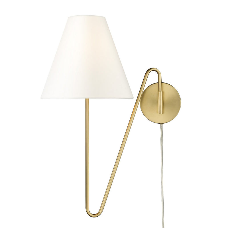 Golden 3690-A1W BCB-IL One Light Wall Sconce, Brushed Champagne Bronze