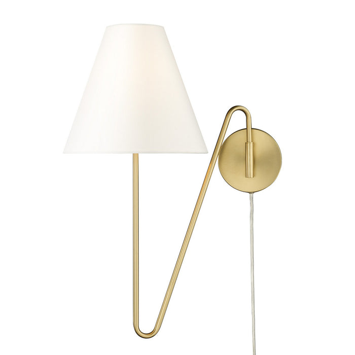 Golden 3690-A1W BCB-IL One Light Wall Sconce, Brushed Champagne Bronze