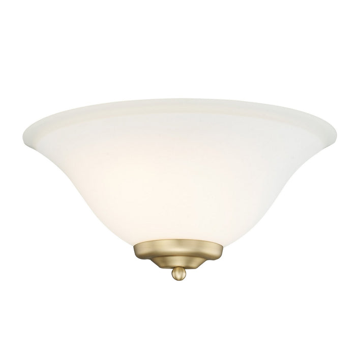Golden 8355 BCB One Light Wall Sconce, Brushed Champagne Bronze