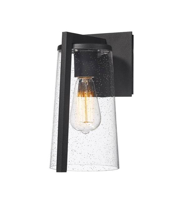 Artcraft AC8820BK One Light Outdoor Wall Sconce, Black