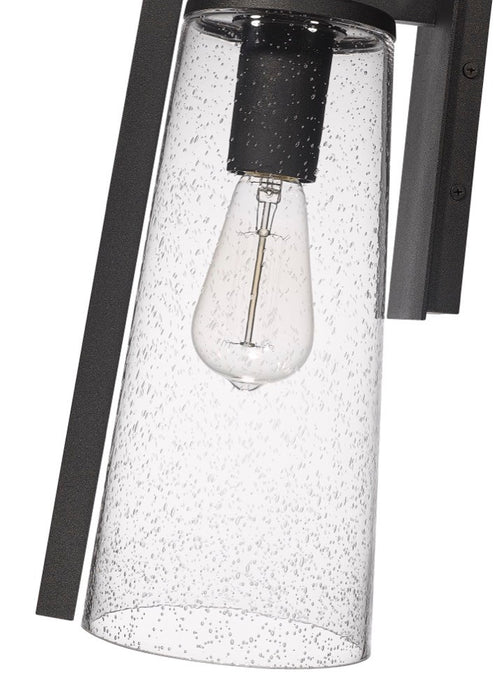 Artcraft AC8821BK One Light Outdoor Wall Sconce, Black