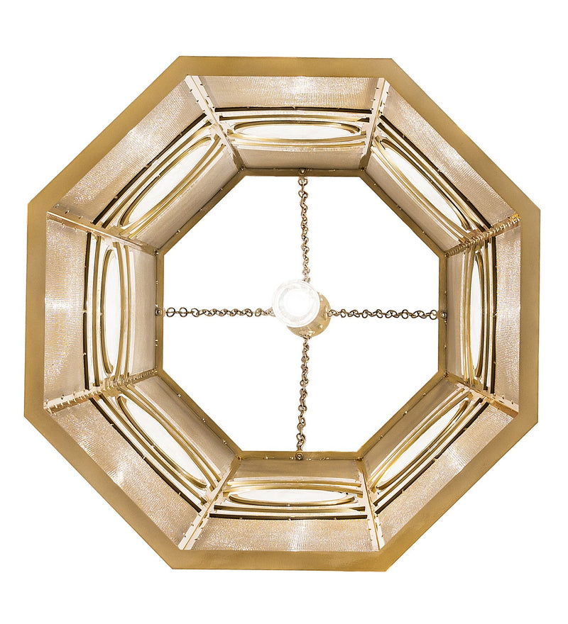 Meyda Tiffany 258068 LED Pendant, Buttered Brass