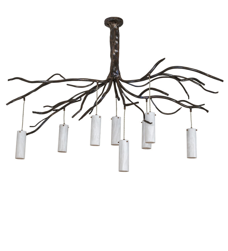 Meyda Tiffany 260682 LED Chandelier, Dark Burnished Antique Copper