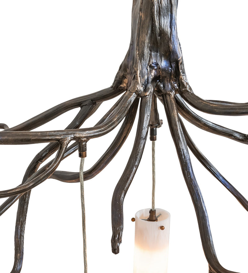 Meyda Tiffany 260682 LED Chandelier, Dark Burnished Antique Copper