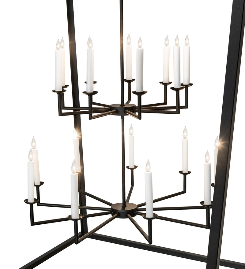 Meyda Tiffany 261239 18 Light Pendant, Textured Black