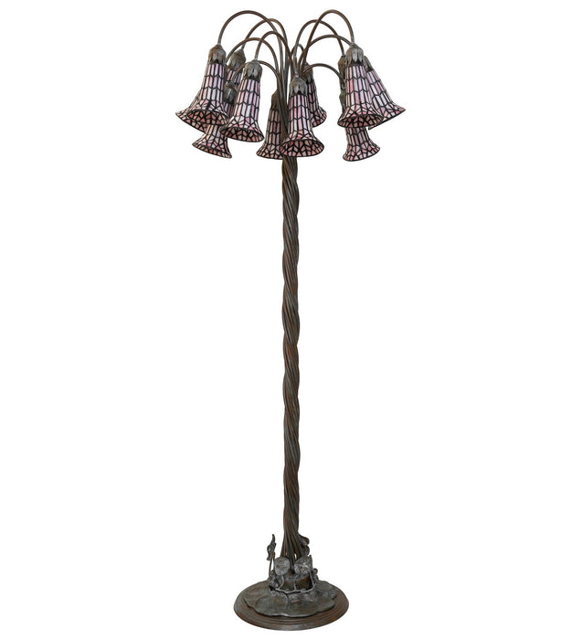 Meyda Tiffany 262127 12 Light Floor Lamp, Bronze