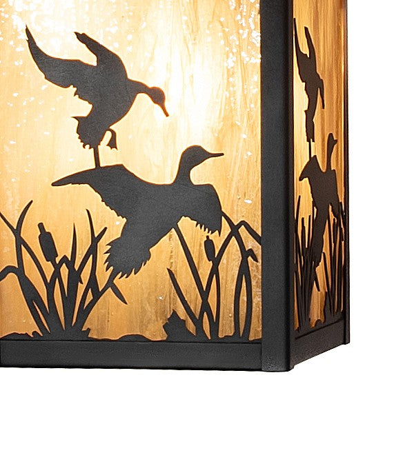 Meyda Tiffany 264246 One Light Wall Sconce, Craftsman Brown