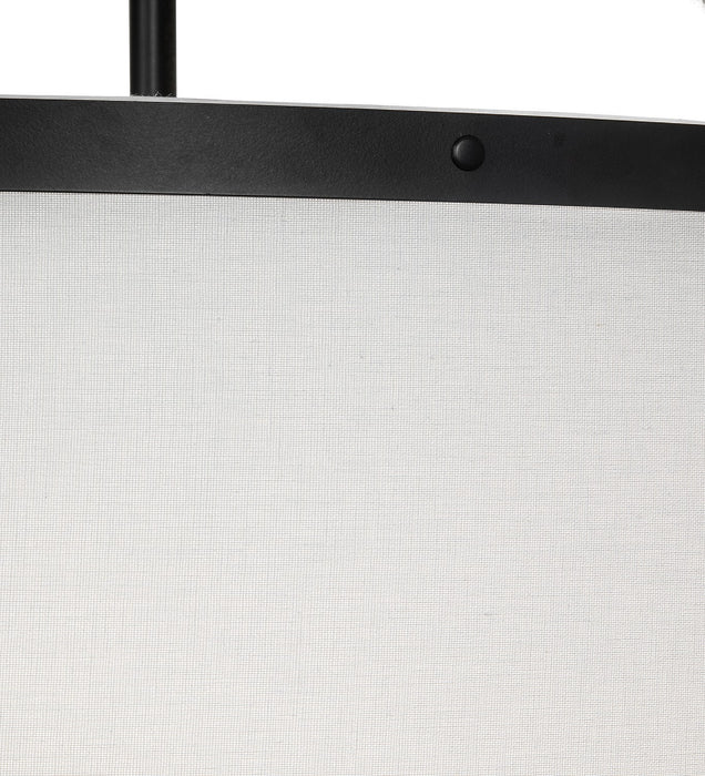 Meyda Tiffany 264718 Three Light Pendant, Solar Black