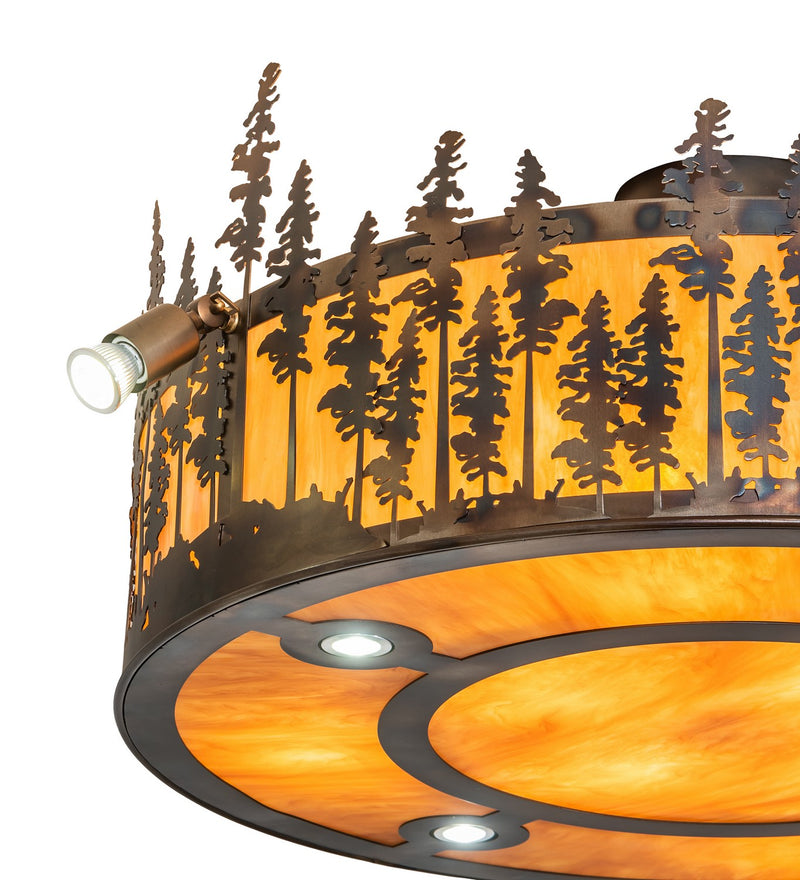 Meyda Tiffany 265344 LED Pendant, Light Burnished Antique Copper