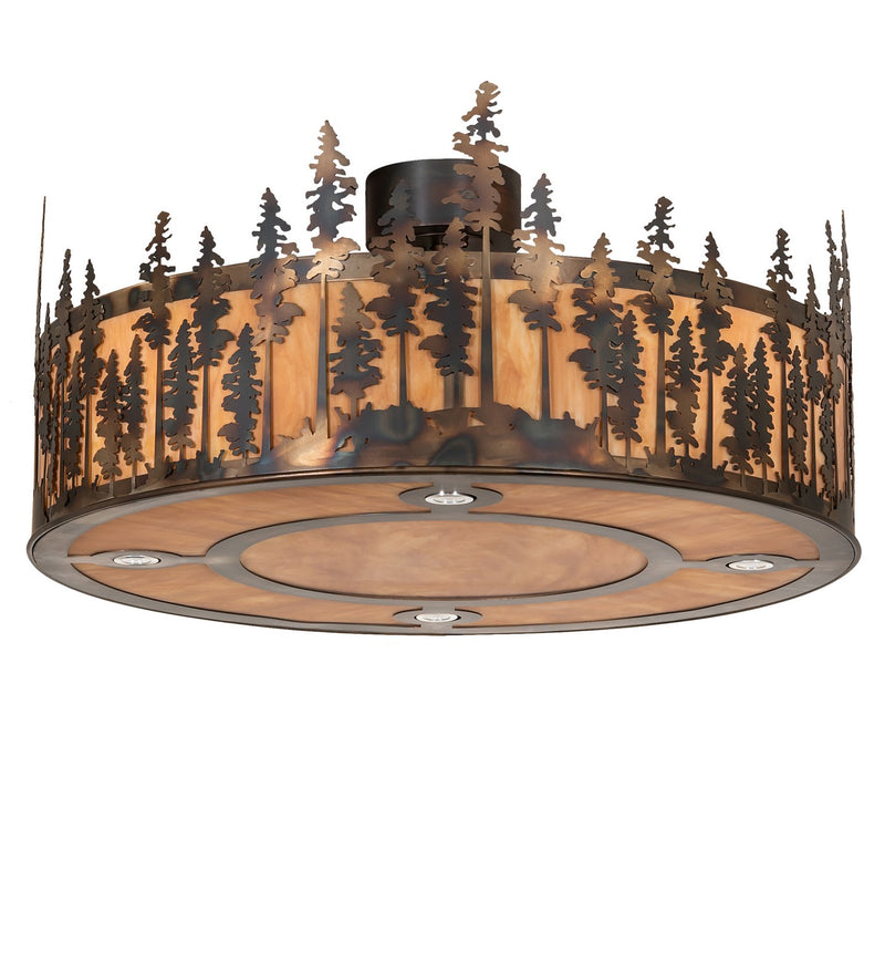 Meyda Tiffany 265345 LED Pendant, Light Burnished Antique Copper