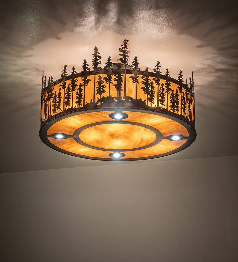 Meyda Tiffany 265345 LED Pendant, Light Burnished Antique Copper