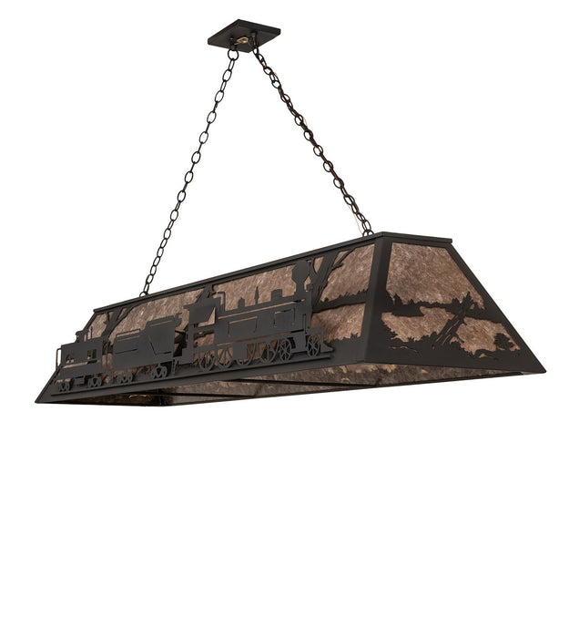 Meyda Tiffany 265807 11 Light Pendant, Old Wrought Iron
