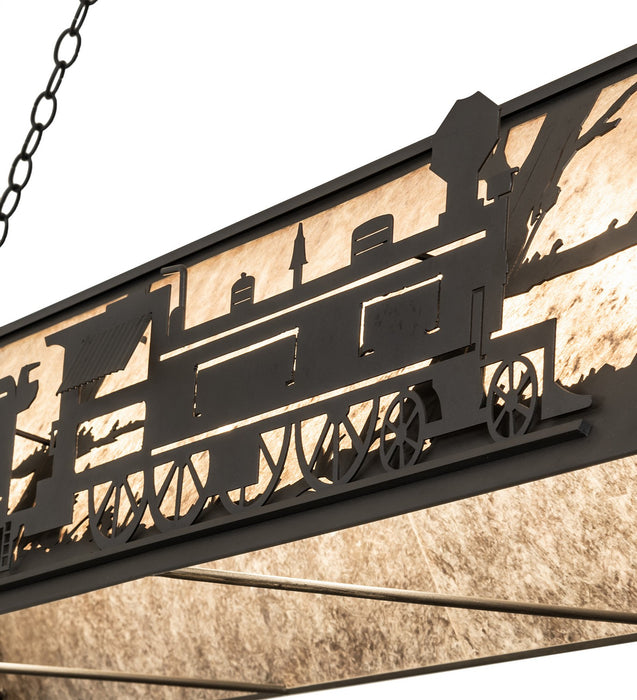 Meyda Tiffany 265807 11 Light Pendant, Old Wrought Iron