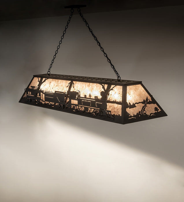 Meyda Tiffany 265807 11 Light Pendant, Old Wrought Iron