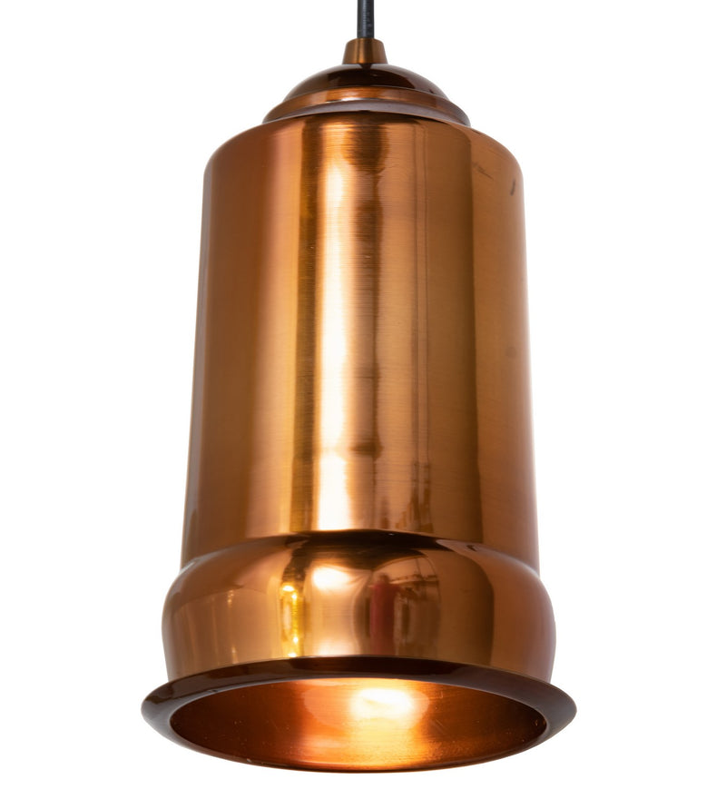 Meyda Tiffany 267168 One Light Mini Pendant, Transparent Copper