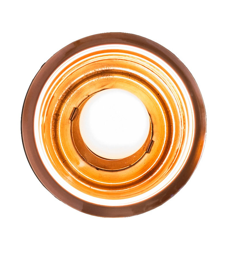 Meyda Tiffany 267168 One Light Mini Pendant, Transparent Copper