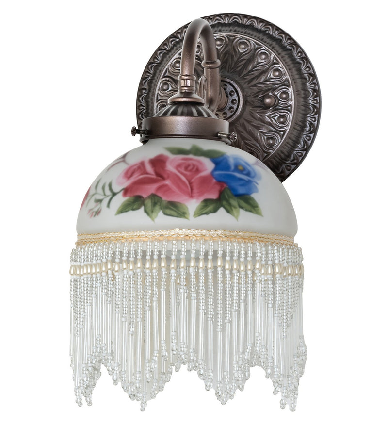 Meyda Tiffany 267379 One Light Wall Sconce, Mahogany Bronze