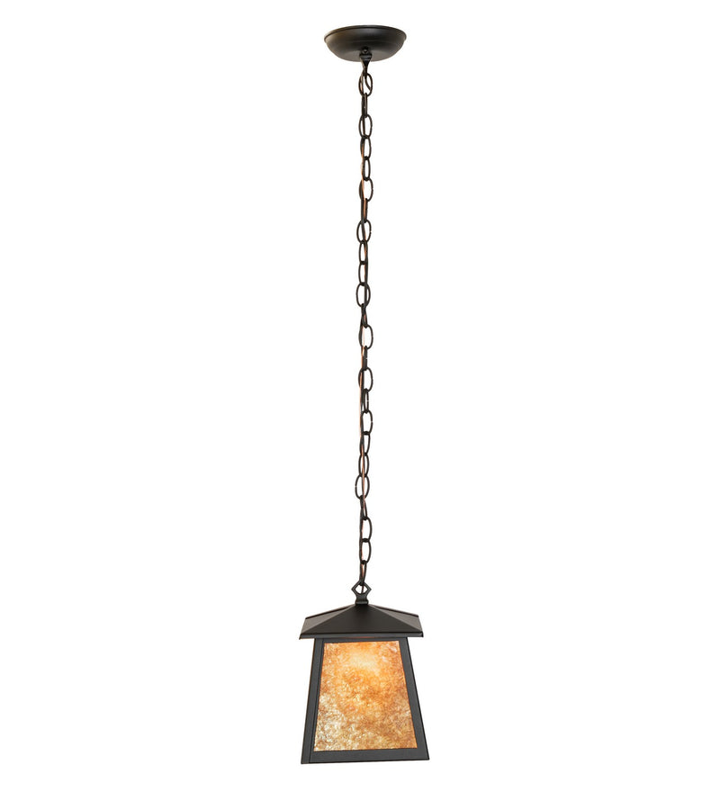 Meyda Tiffany 267958 One Light Mini Pendant, Textured Black