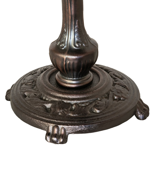 Meyda Tiffany 46564 One Light Desk Lamp, Mahogany Bronze