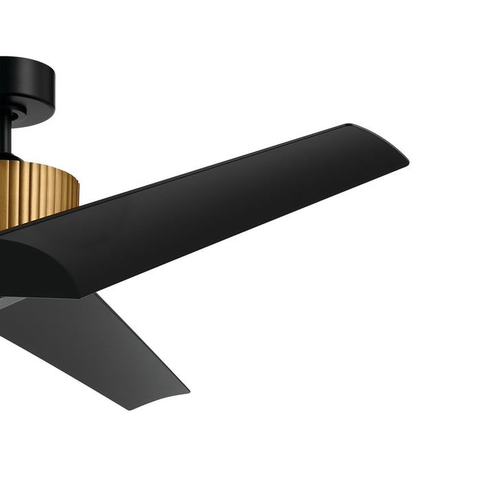 Kichler 330130NBR 56" Ceiling Fan, Natural Brass