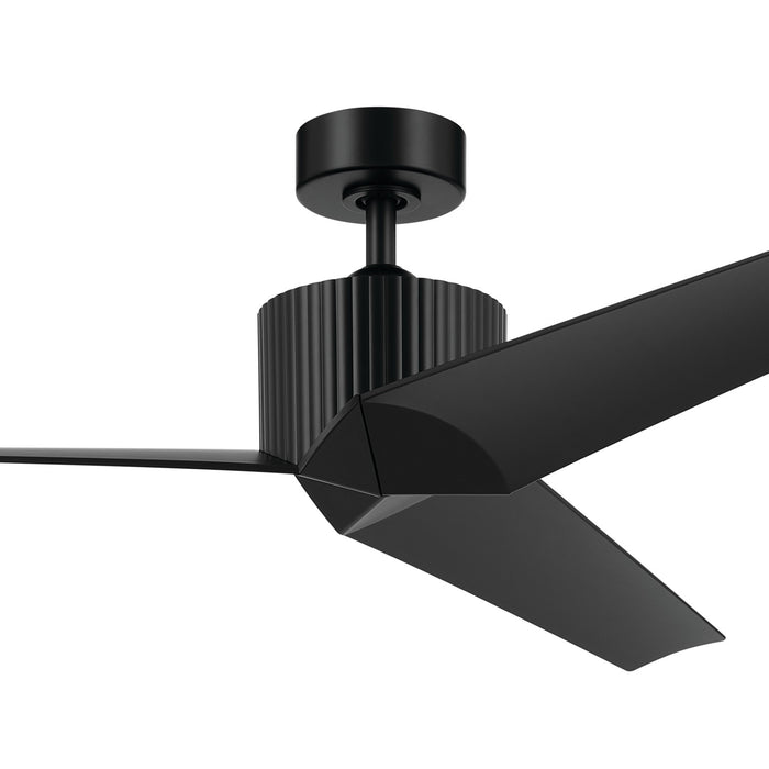Kichler 330130SBK 56" Ceiling Fan, Satin Black