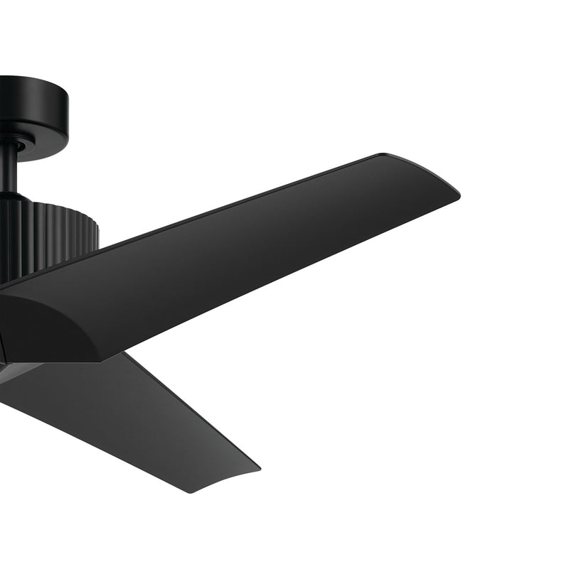 Kichler 330130SBK 56" Ceiling Fan, Satin Black