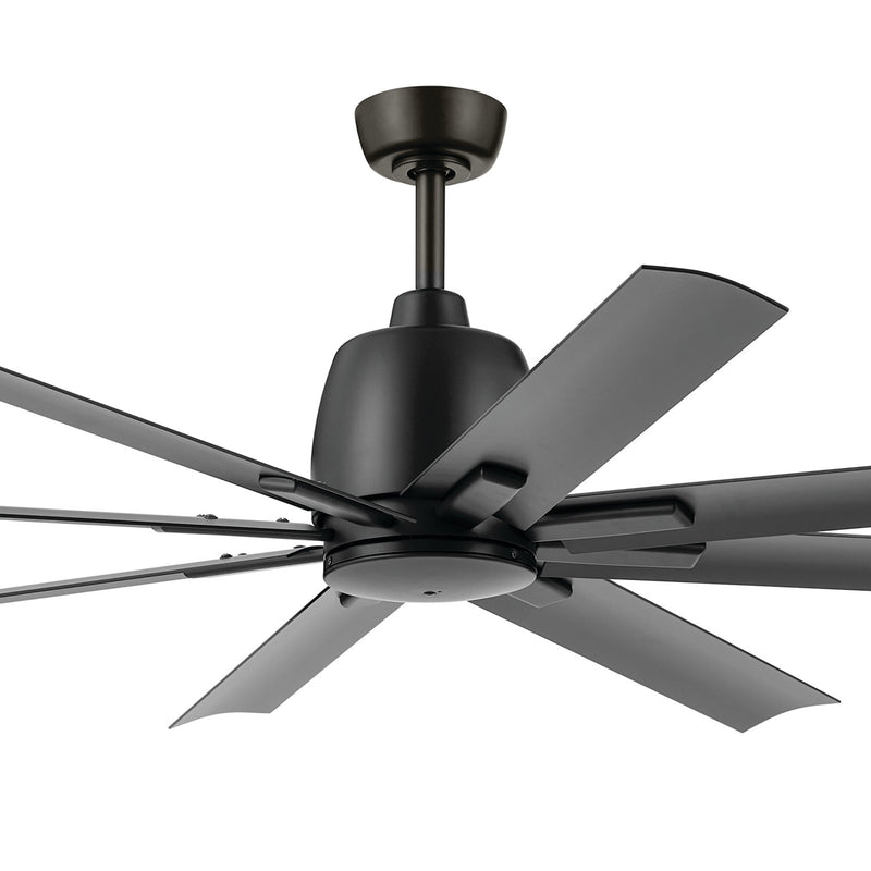 Kichler 310265SBK 65" Ceiling Fan, Satin Black