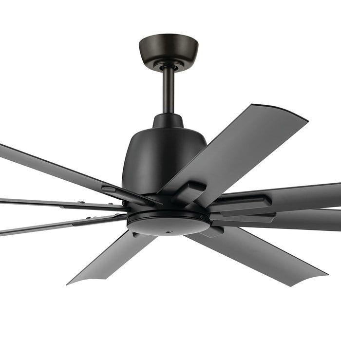 Kichler 310265SBK 65" Ceiling Fan, Satin Black