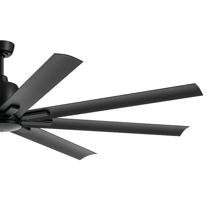 Kichler 310275SBK 75" Ceiling Fan, Satin Black