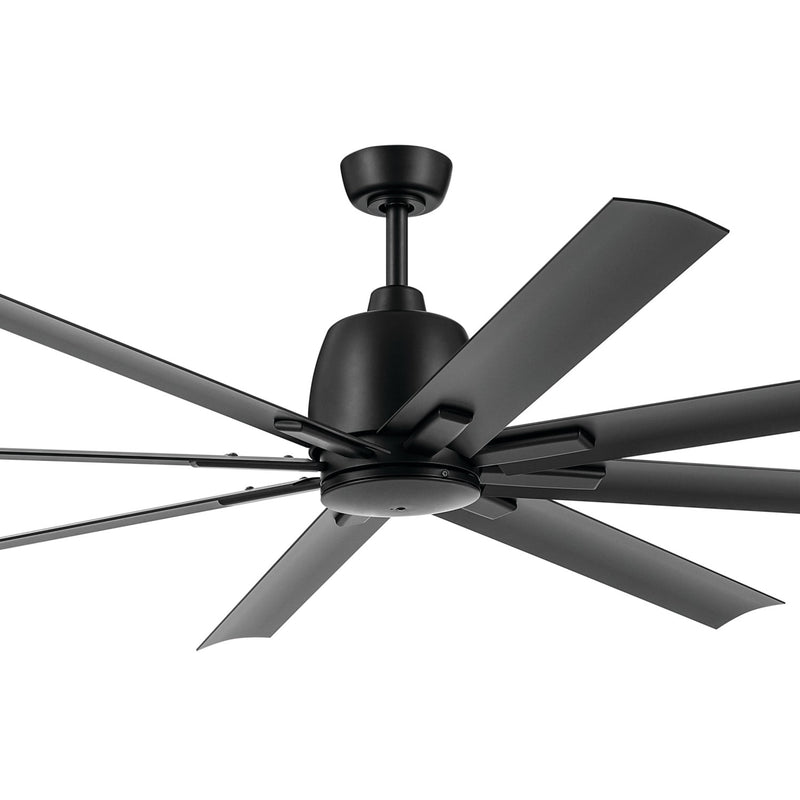 Kichler 310275SBK 75" Ceiling Fan, Satin Black