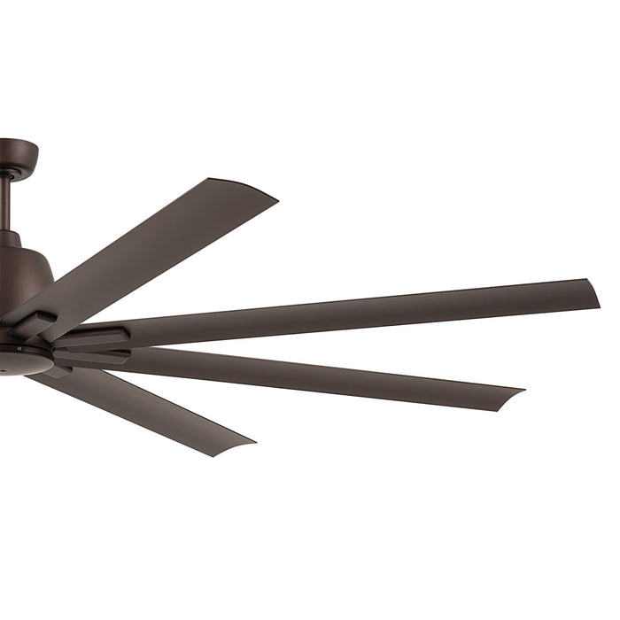 Kichler 310285SNB 84" Ceiling Fan, Satin Natural Bronze