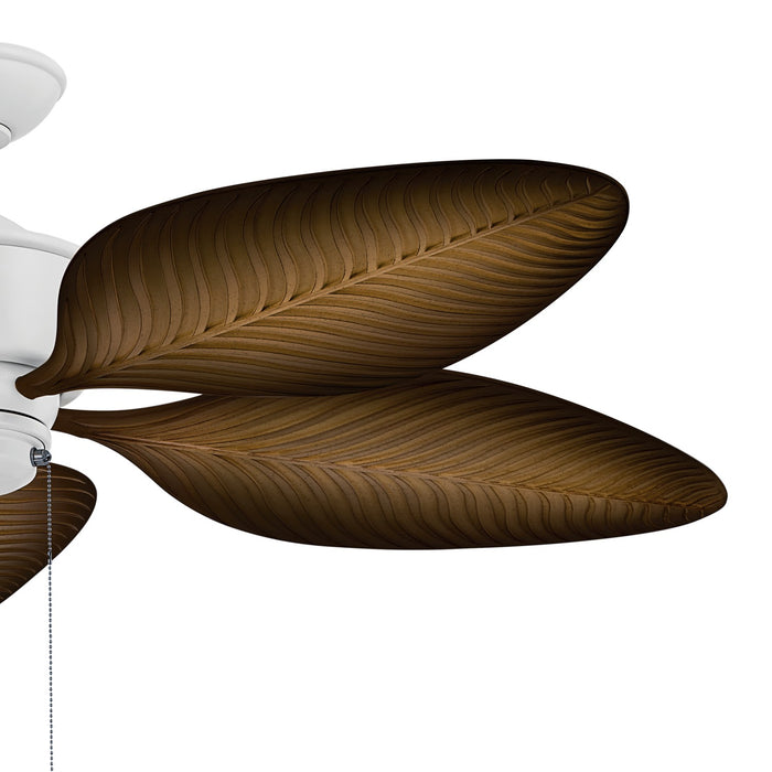 Kichler 310095MWH 56" Ceiling Fan, Matte White