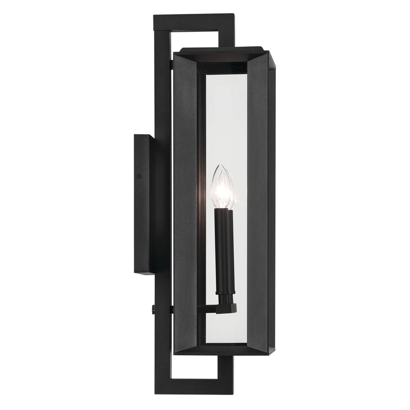 Kichler 59133BKT Two Light Outdoor Wall Mount, Textured Black