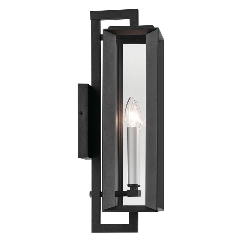Kichler 59132BKT Two Light Outdoor Wall Mount, Textured Black
