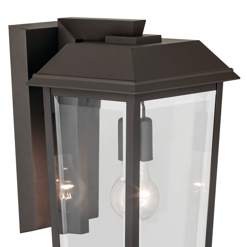 Kichler 59119OZ One Light Outdoor Wall Mount, Olde Bronze