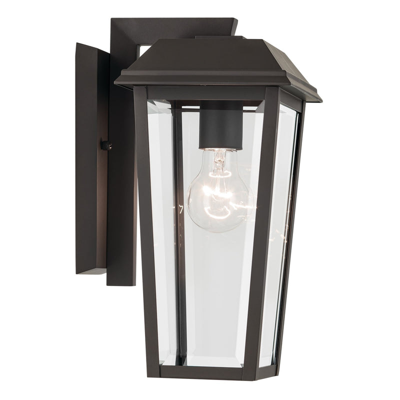Kichler 59118OZ One Light Outdoor Wall Mount, Olde Bronze